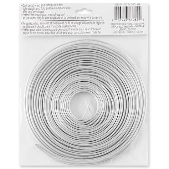 Premium Sculpting & Armature Wire by Craft Smart®, 0.055" x 32ft.